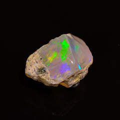 Fabulous Top Grade Quality 100% Natural Welo Fire Ethiopian Opal Fancy Rough Loose Gemstone For Making Jewelry 13X9X9 MM 04.00 Cts. KR28-85 Sunkarton
