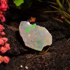 Fantastic Top Grade Quality 100% Natural Welo Fire Ethiopian Opal Rough Loose Gemstone For Making Jewelry 15X10X5 MM 04.00 Cts. KR28-86 Sunkarton