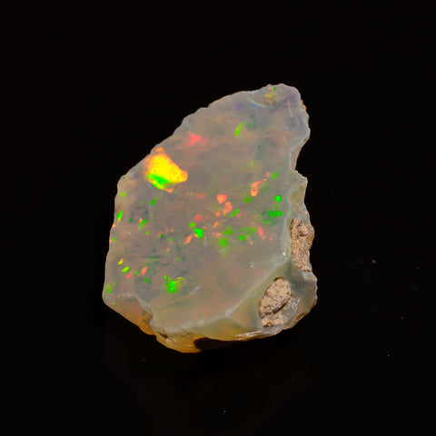Fantastic Top Grade Quality 100% Natural Welo Fire Ethiopian Opal Rough Loose Gemstone For Making Jewelry 15X10X5 MM 04.00 Cts. KR28-86 Sunkarton