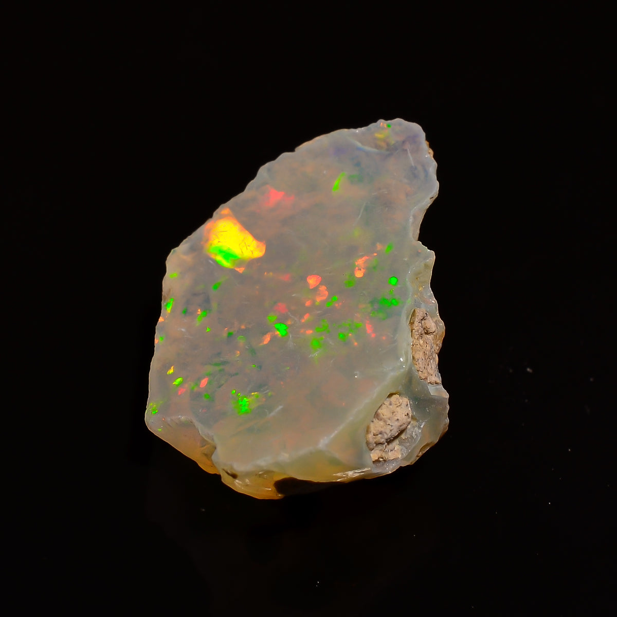 Fantastic Top Grade Quality 100% Natural Welo Fire Ethiopian Opal Rough Loose Gemstone For Making Jewelry 15X10X5 MM 04.00 Cts. KR28-86 Sunkarton