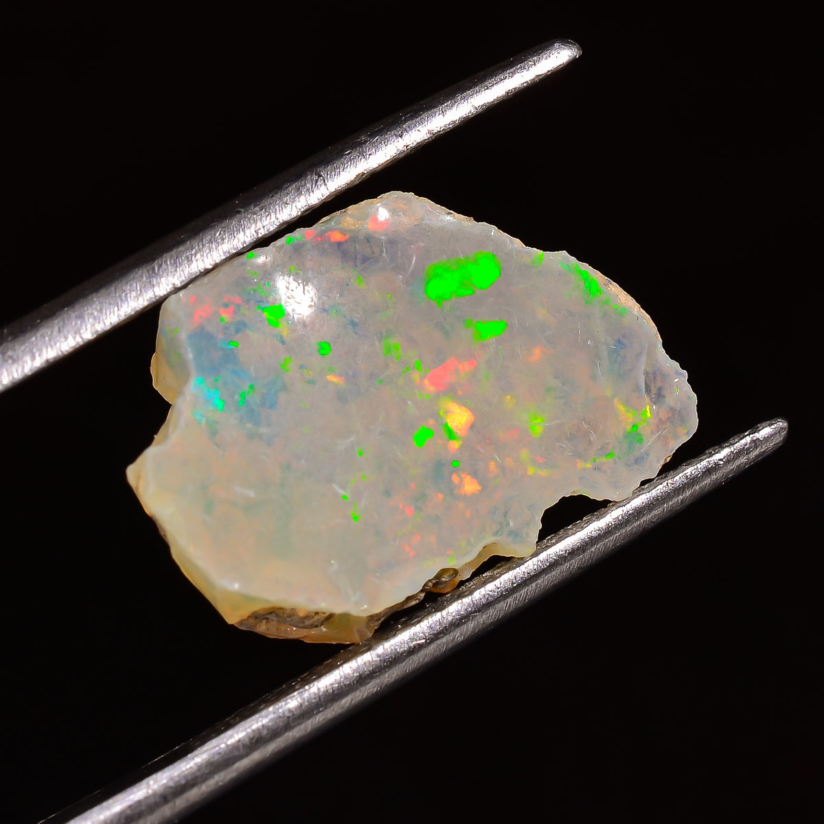 Fantastic Top Grade Quality 100% Natural Welo Fire Ethiopian Opal Rough Loose Gemstone For Making Jewelry 15X10X5 MM 04.00 Cts. KR28-86 Sunkarton
