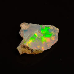 Immaculate Top Grade Quality 100% Natural Welo Fire Ethiopian Opal Rough Loose Gemstone For Making Jewelry 14X9X6 MM 02.50 Cts. KR28-88 Sunkarton