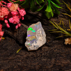 Exclusive Top Grade Quality 100% Natural Welo Fire Ethiopian Opal Fancy Rough Loose Gemstone For Making Jewelry 18X15X9 MM 09.50 Cts. KR28-8 Sunkarton