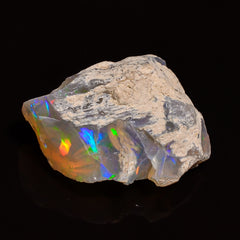 Exclusive Top Grade Quality 100% Natural Welo Fire Ethiopian Opal Fancy Rough Loose Gemstone For Making Jewelry 18X15X9 MM 09.50 Cts. KR28-8 Sunkarton