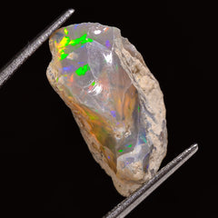 Exclusive Top Grade Quality 100% Natural Welo Fire Ethiopian Opal Fancy Rough Loose Gemstone For Making Jewelry 18X15X9 MM 09.50 Cts. KR28-8 Sunkarton