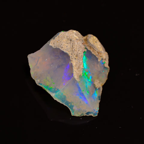 Marvellous Top Grade Quality 100% Natural Welo Fire Ethiopian Opal Rough Loose Gemstone For Making Jewelry 13X12X8 MM 04.00 Cts. KR28-90 Sunkarton