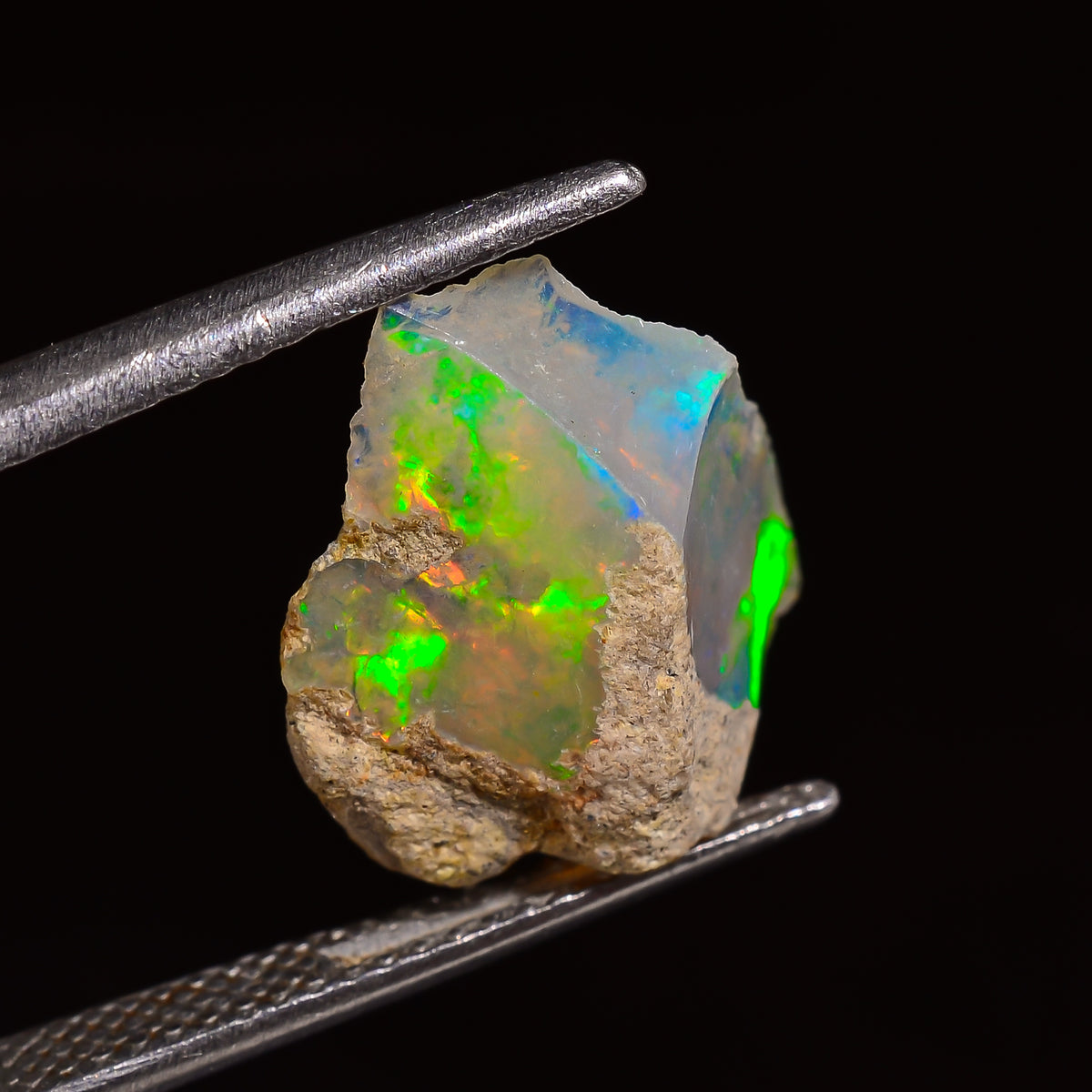 Marvellous Top Grade Quality 100% Natural Welo Fire Ethiopian Opal Rough Loose Gemstone For Making Jewelry 13X12X8 MM 04.00 Cts. KR28-90 Sunkarton