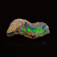 Stunning Top Grade Quality 100% Natural Welo Fire Ethiopian Opal Fancy Rough Loose Gemstone For Making Jewelry 18X8X7 MM 04.50 Cts. KR28-95 Sunkarton