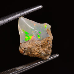 Supreme Top Grade Quality 100% Natural Welo Fire Ethiopian Opal Fancy Rough Loose Gemstone For Making Jewelry 13X9X7 MM 02.00 Cts. KR28-96 Sunkarton