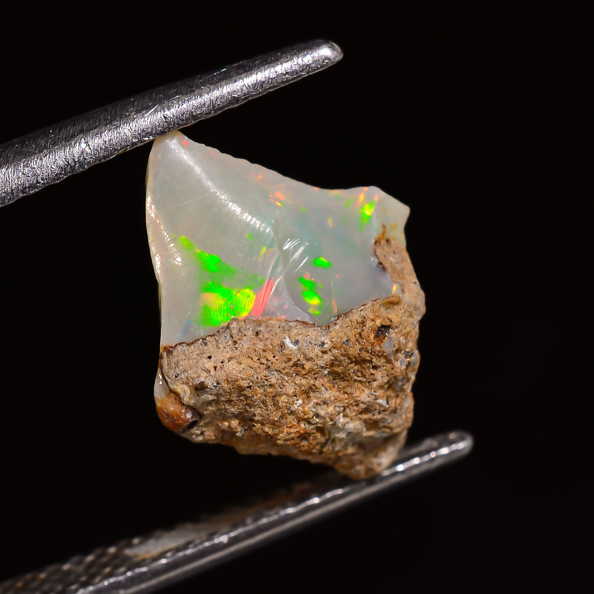 Supreme Top Grade Quality 100% Natural Welo Fire Ethiopian Opal Fancy Rough Loose Gemstone For Making Jewelry 13X9X7 MM 02.00 Cts. KR28-96 Sunkarton