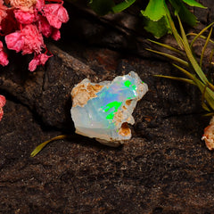 Elegant Top Grade Quality 100% Natural Welo Fire Ethiopian Opal Fancy Rough Loose Gemstone For Making Jewelry 16X13X10 MM 07.00 Cts. KR28-9 Sunkarton