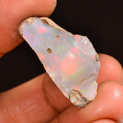 Splendid Top Grade Quality 100% Natural Welo Fire Ethiopian Opal Fancy Rough Loose Gemstone For Making Jewelry 27X12X9 MM 12.50 Cts. KR59-34 Sunkarton