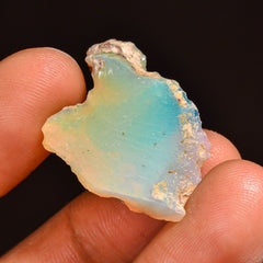 Tempting Top Grade Quality 100% Natural Welo Fire Ethiopian Opal Fancy Rough Loose Gemstone For Making Jewelry 26X18X4 MM 10.00 Cts. KR59-38 Sunkarton