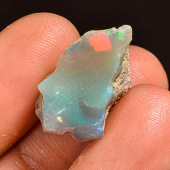 Elegant Top Grade Quality 100% Natural Welo Fire Ethiopian Opal Fancy Rough Loose Gemstone For Making Jewelry 22X12X11 MM 09.50 Cts. KR59-44 Sunkarton
