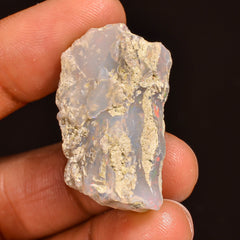 Fabulous Top Grade Quality 100% Natural Welo Fire Ethiopian Opal Fancy Rough Loose Gemstone For Making Jewelry 29X18X13MM 27.00 Cts. KR59-99 Sunkarton
