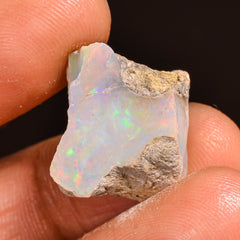 Mind Blowing Top Grade Quality 100% Natural Welo Fire Ethiopian Opal Rough Loose Gemstone For Making Jewelry 17X13X9 MM 10.50 Cts. KR60-24 Sunkarton