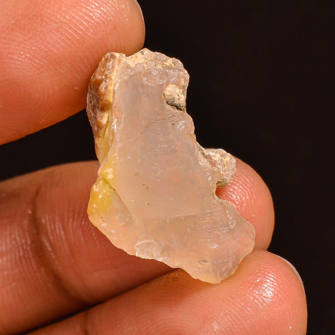Stunning Top Grade Quality 100% Natural Welo Fire Ethiopian Opal Fancy Rough Loose Gemstone For Making Jewelry 23X15X11 MM 11.50 Cts. KR60-9 Sunkarton
