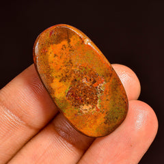 Fabulous Top Grade Quality 100% Natural Boulder Opal Oval Shape Cabochon Loose Gemstone For Making Jewelry 30X17X6 MM 29.00 Cts. KR62-18 Sunkarton