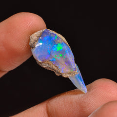 Stunning Top Grade Quality 100% Natural Welo Fire Ethiopian Opal Fancy Rough Loose Gemstone For Making Jewelry 23X11X9 MM 06.50 Cts. KR63-45 Sunkarton