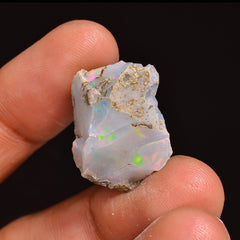Tempting Top Grade Quality 100% Natural Welo Fire Ethiopian Opal Fancy Rough Loose Gemstone For Making Jewelry 20X16X11 MM 13.00 Cts KR63-47 Sunkarton