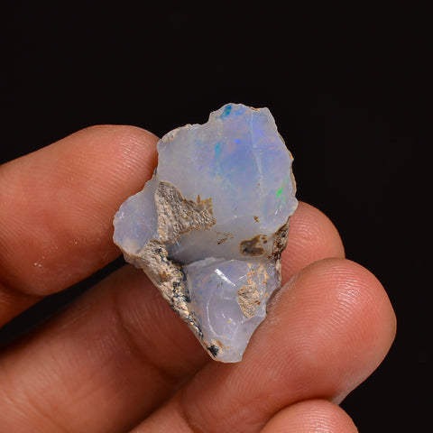 Unique Top Grade Quality 100% Natural Welo Fire Ethiopian Opal Fancy Rough Loose Gemstone For Making Jewelry 25X16X11 MM 15.00 Cts. KR63-74 Sunkarton