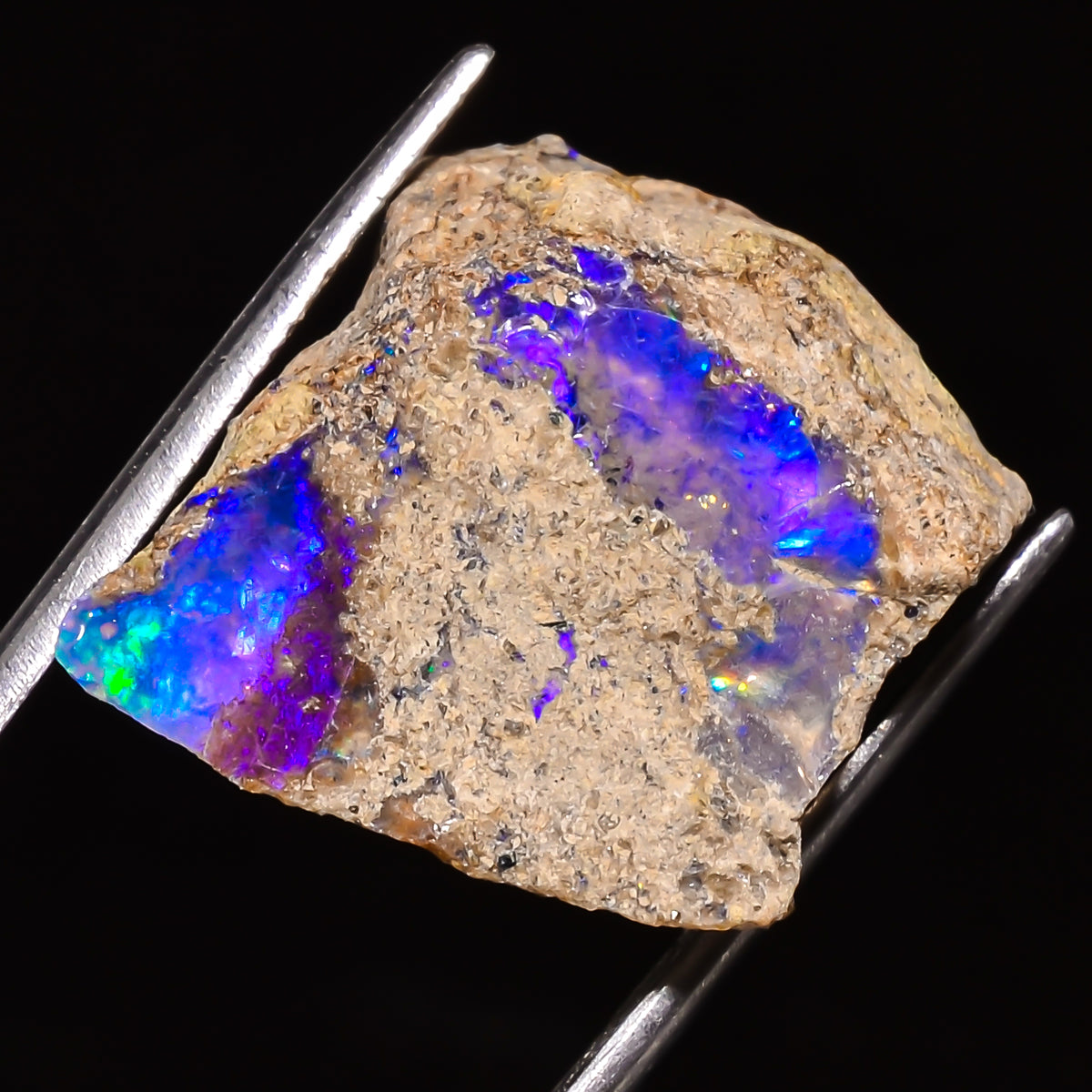 100% Natural Welo Fire Ethiopian Opal Rough Loose Gemstone 24X20X18 MM 23 Cts. Sunkarton