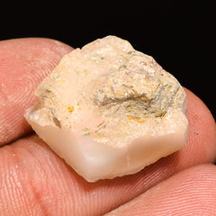 100% Natural Welo Fire Ethiopian Opal Rough Loose Gemstone 16X15X9 MM 12.5 Cts. Sunkarton