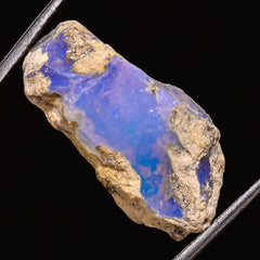 100% Natural Welo Fire Ethiopian Opal Rough Loose Gemstone 25X13X12 MM 16 Cts. Sunkarton