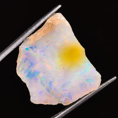 100% Natural Welo Fire Ethiopian Opal Rough Loose Gemstone 24X9X5 MM 13 Cts. Sunkarton